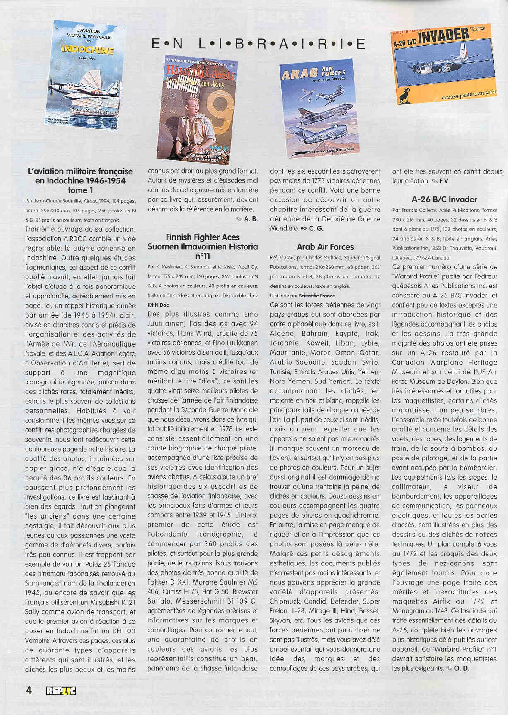 Replic 041- Buccaneer SB2, SBD-3 Dountless, Fokker E III